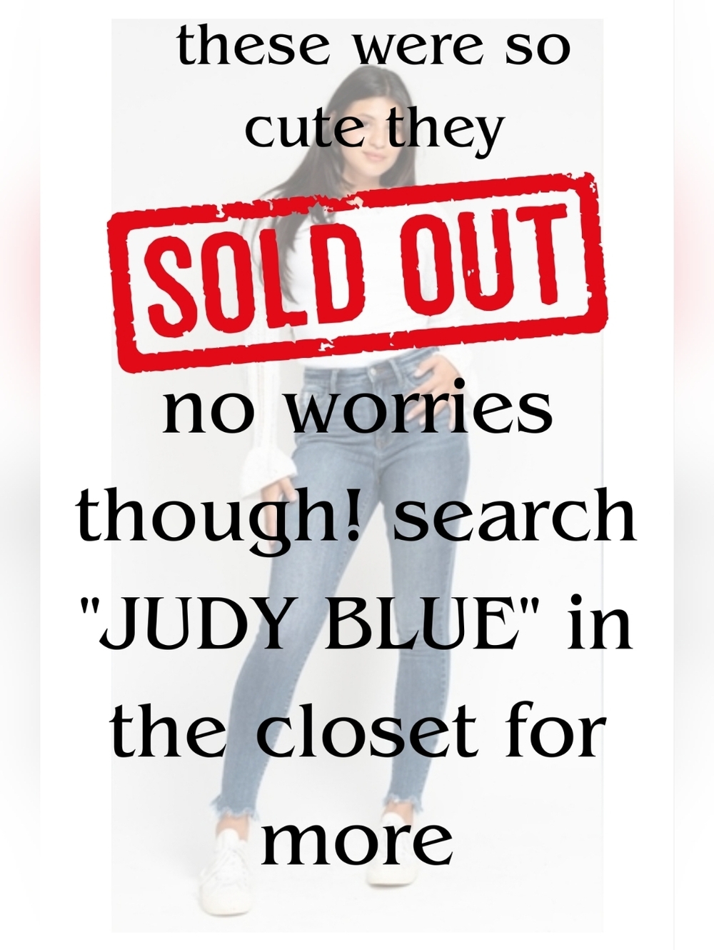 Judy Blue HR Medium Wash Skinny Jeans Shark Bite Distressed Hems Various NEW